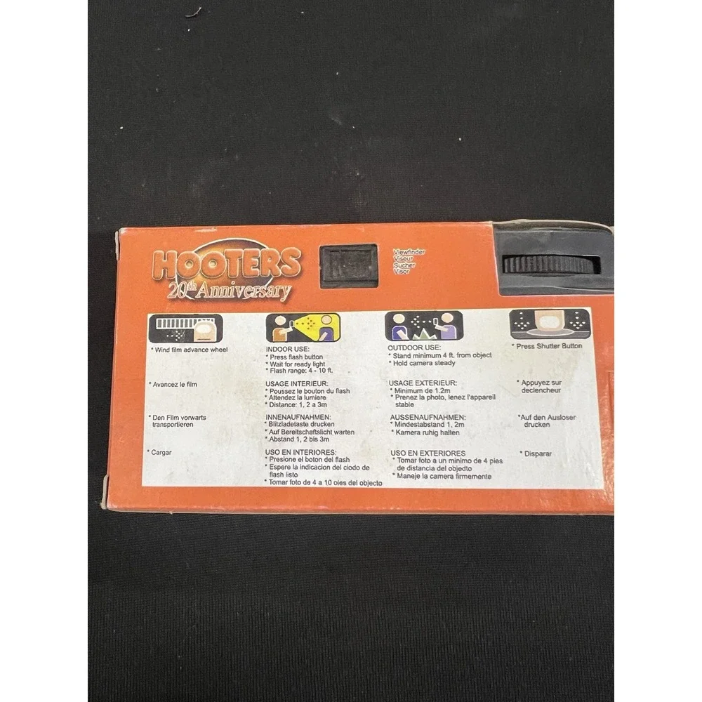 Late 90s Hooters Disposable Camera Film Is Used Not Develop‎